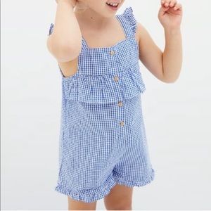 zara babygirl gingham jumper